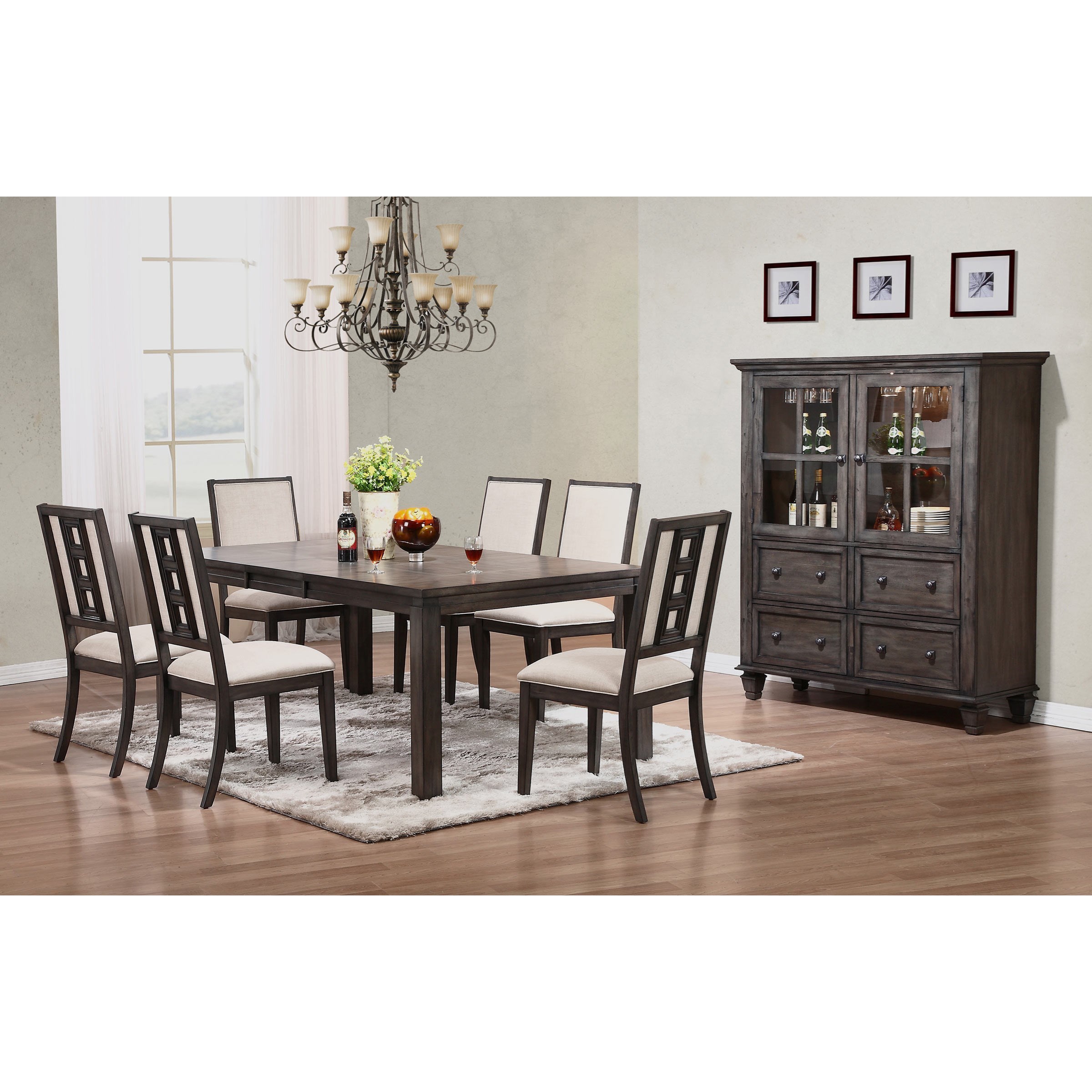 Winners Only Hartford DH2480Cx1+DH24282x1+DH2450Sx6 Dining Room Group